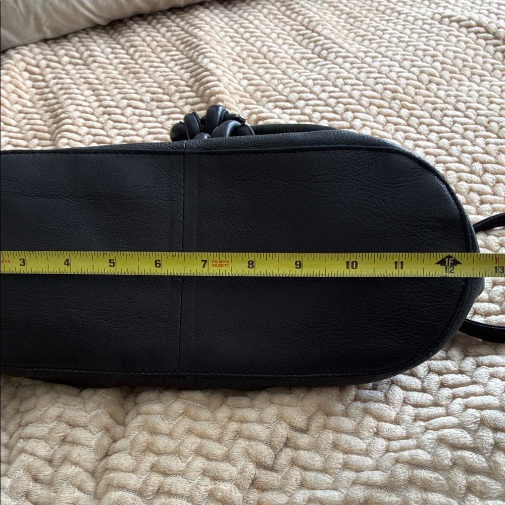 Free People Black Leather Shoulder Bag - Picture 9 of 10